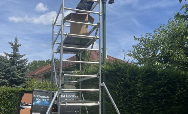 Intervention dépannage dans une armoire électrique à Saint-Genis-Pouilly, Valserhône, AXE OHM